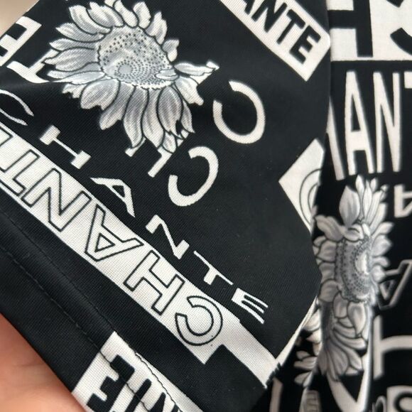 Ness Black & White Chante T-shirt size Large - Picture 13 of 16